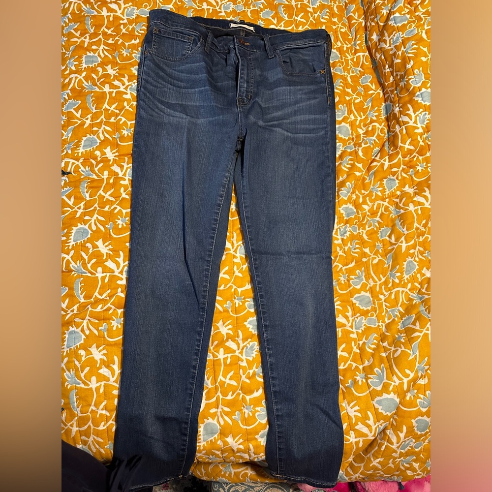 Madewell skinny jeans roadtripper